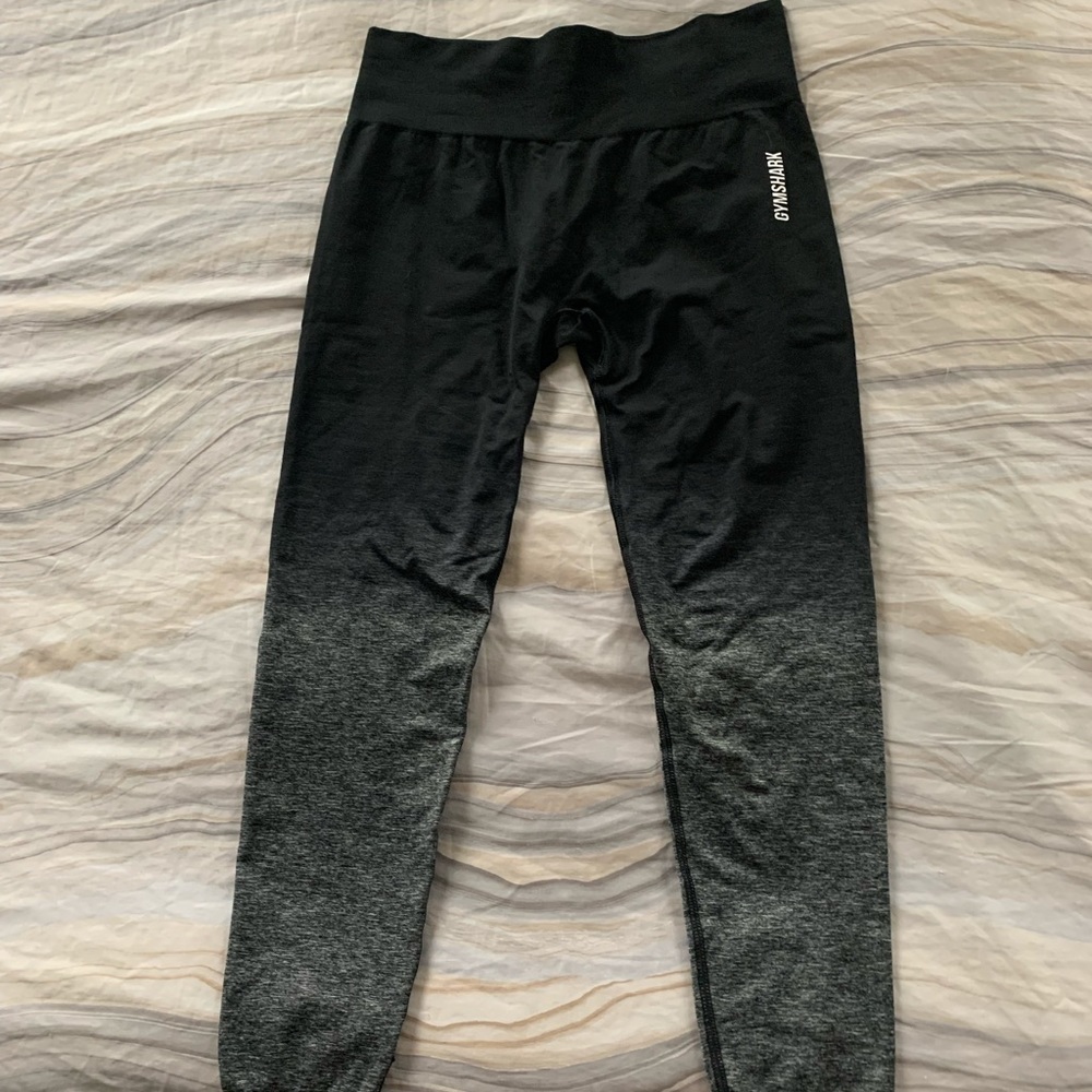 Gymshark Seamless Ombre Leggings - Black Marl